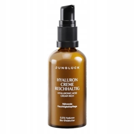 Krem przeciwstarzeniowy Jungluck Hyaluron Creme 50ml z hialuronem