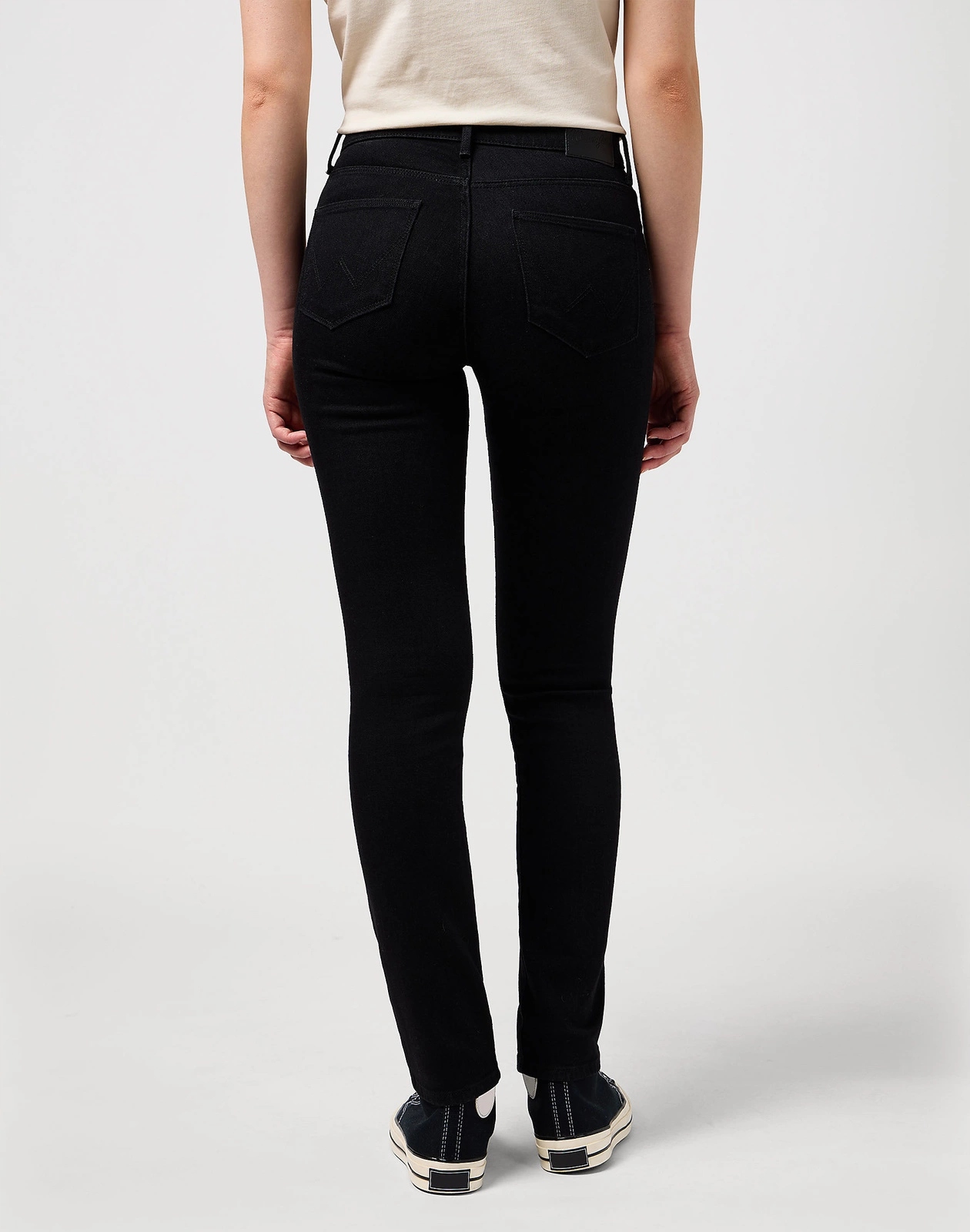 Dámské slim džíny Wrangler Slim Retro Black 112352334 29/32