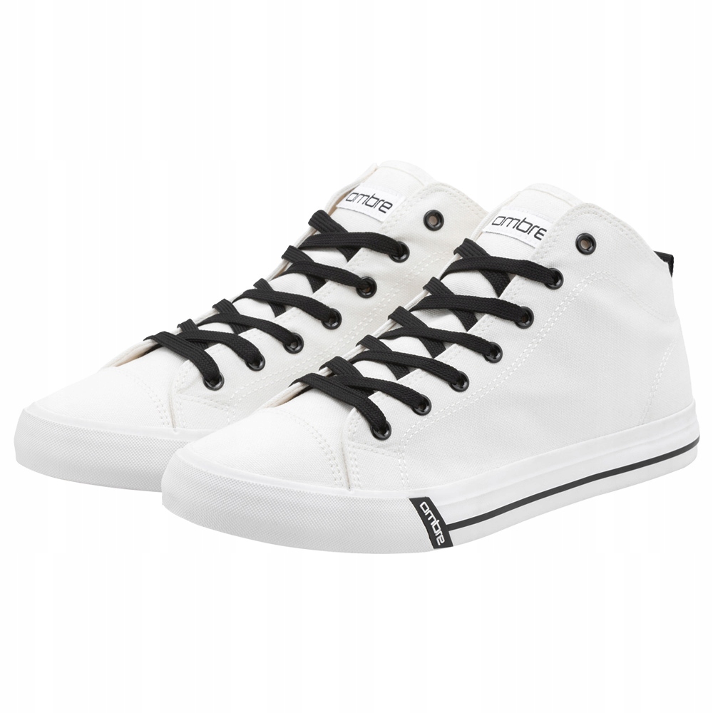 Pánské tenisky s kontrastními bílými prvky V1 OM-FOTH-0125 41