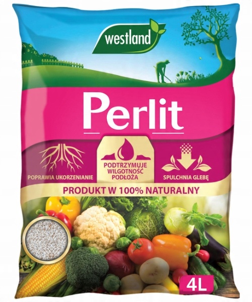 

Westland Perlit Ogrodniczy 4L Spulchnia Podłoże