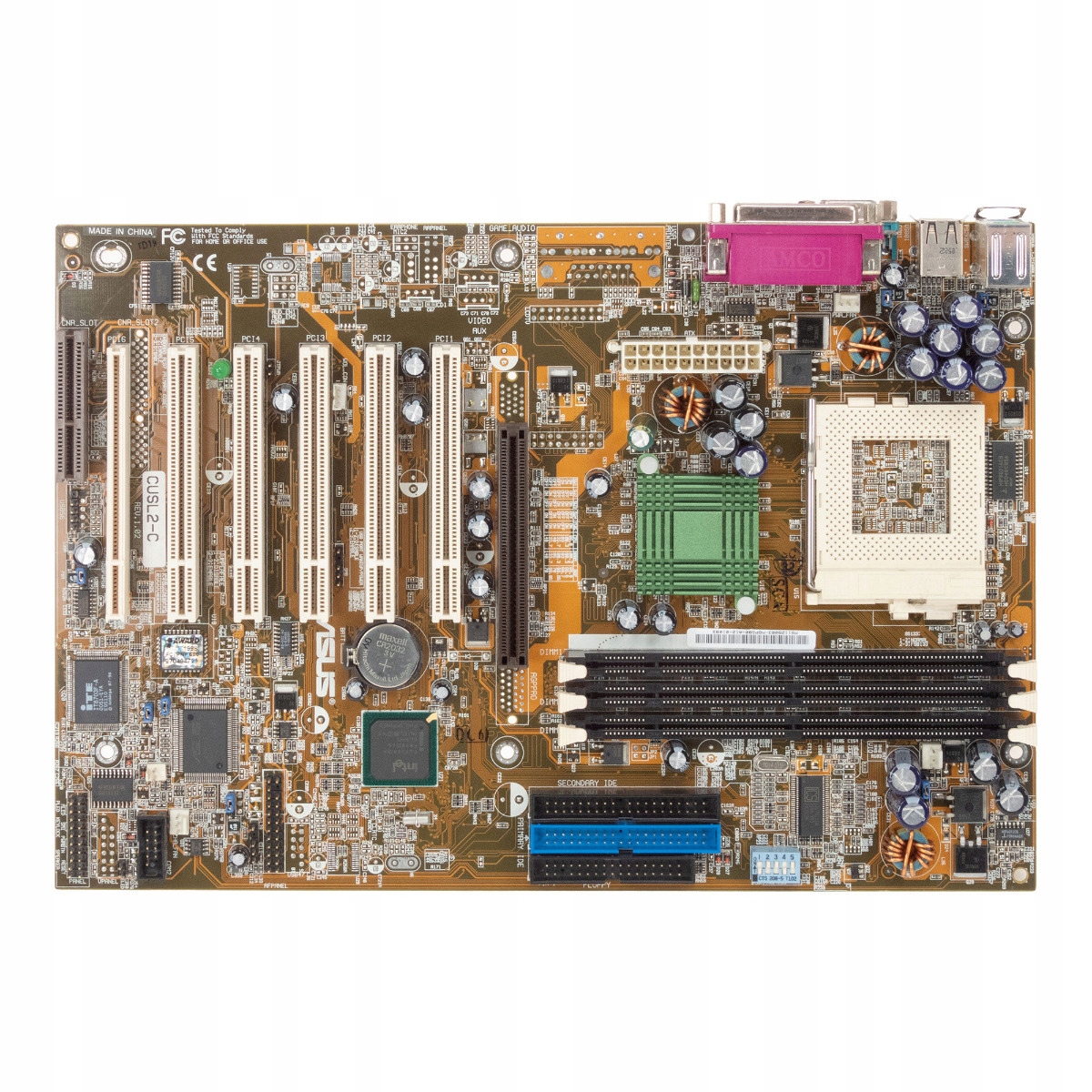 Asus CUSL2-C Socket 370 Sdram Agp Pci Atx