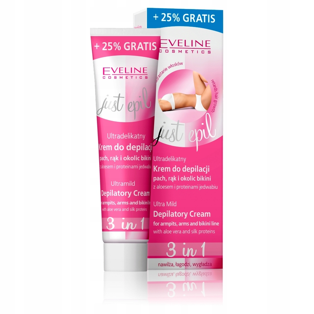 

Eveline Just Epil 3w1 krem do depilacji 125ml