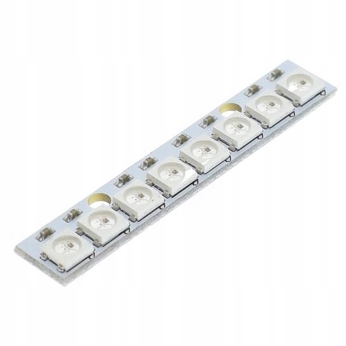 

Moduł listwa Led Rgb Neopixel 8x WS2812 5V