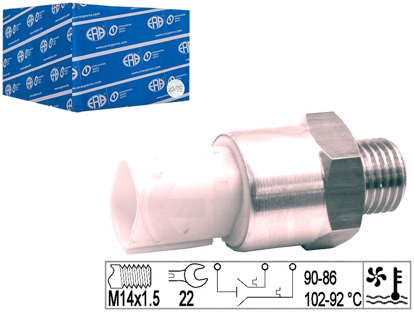 CZUJNIK WŁĄCZNIK WENTYLATORA BMW ERA