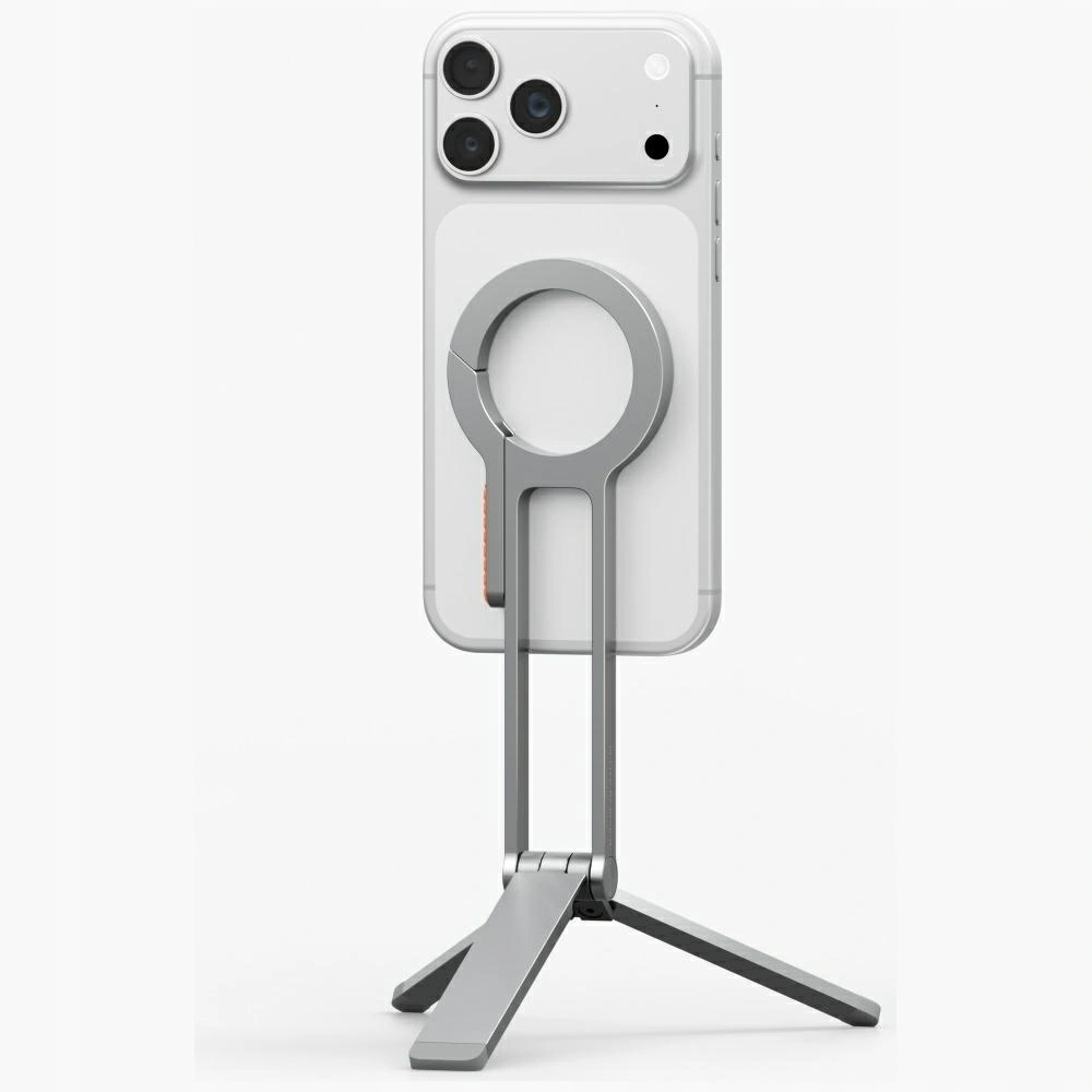 Magnetický držiak Uniq Arcus TriPod Stand strieborný