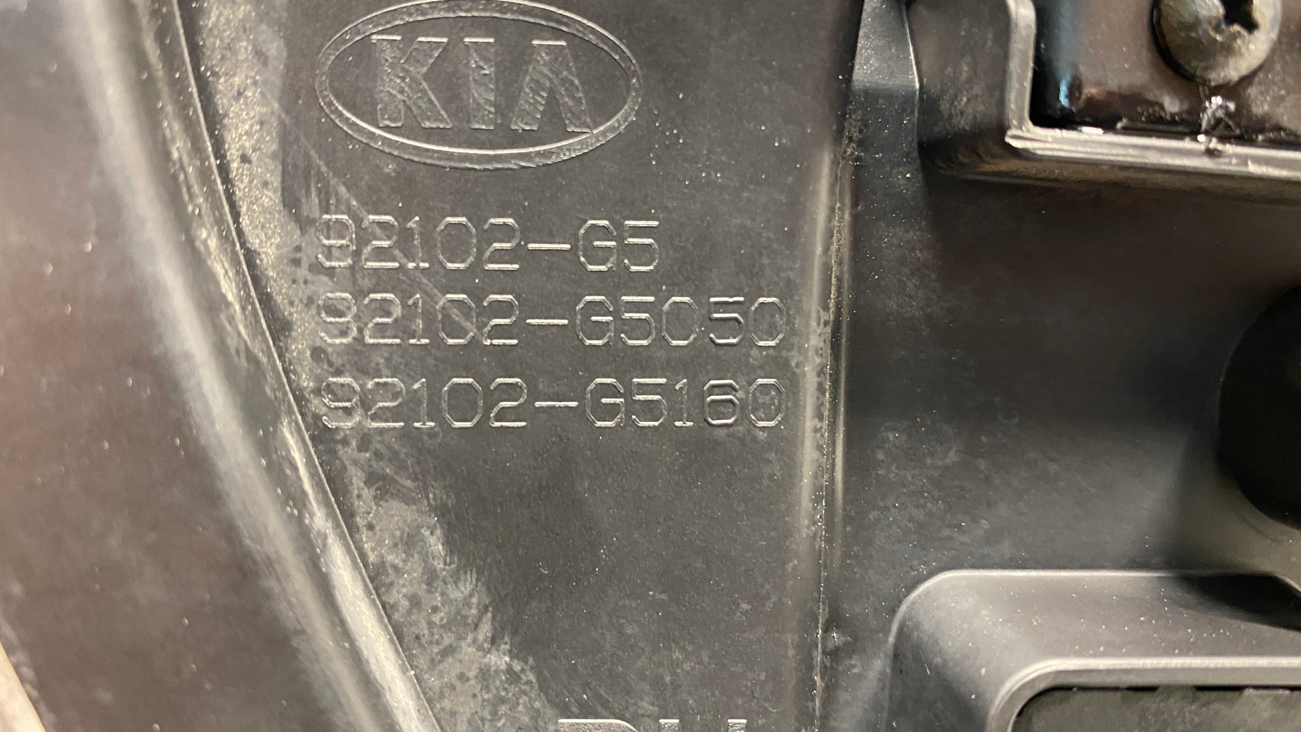 KIA NIRO and light right right front front XENON EUROPA IDEALNA 16