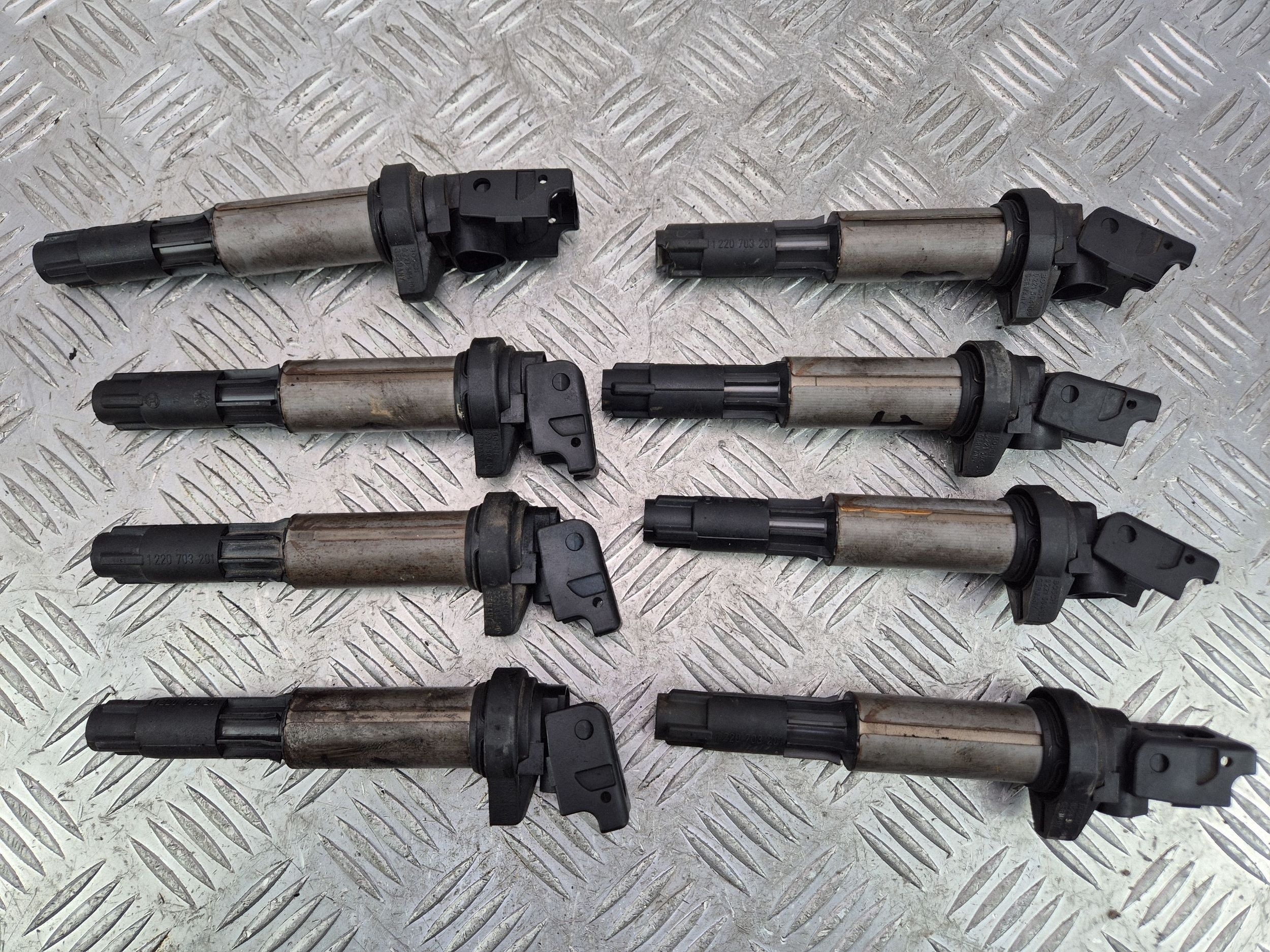 BMW 7 E65 E66 750i coil ignition Komplet x8 0221504 N62B48B