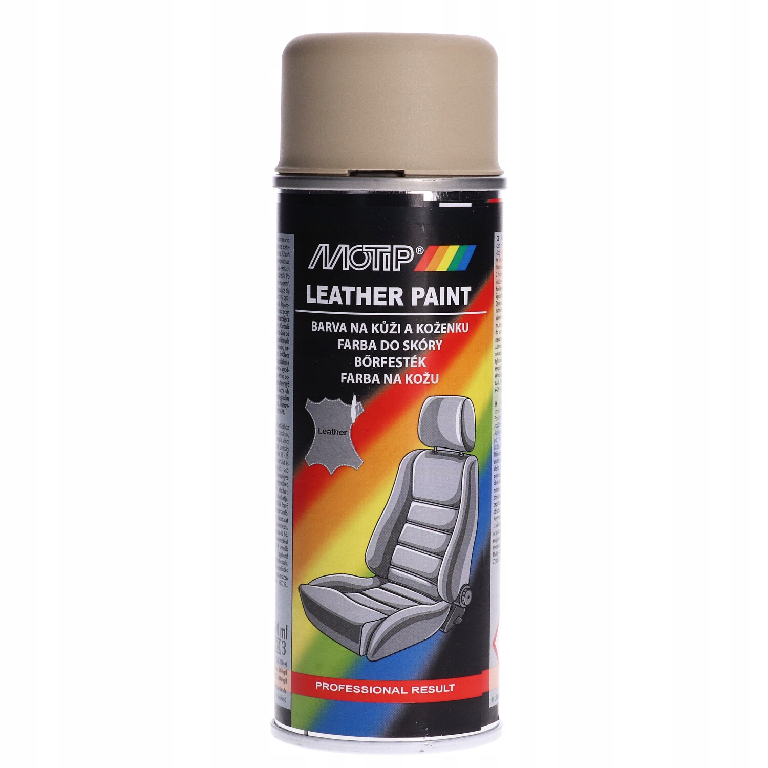 

Lakier Farba Do Skóry Vinylu Foteli Spray Beżowy