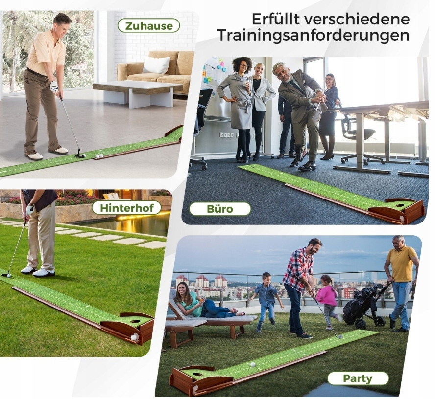 Mata treningowa do golfa 270 cm