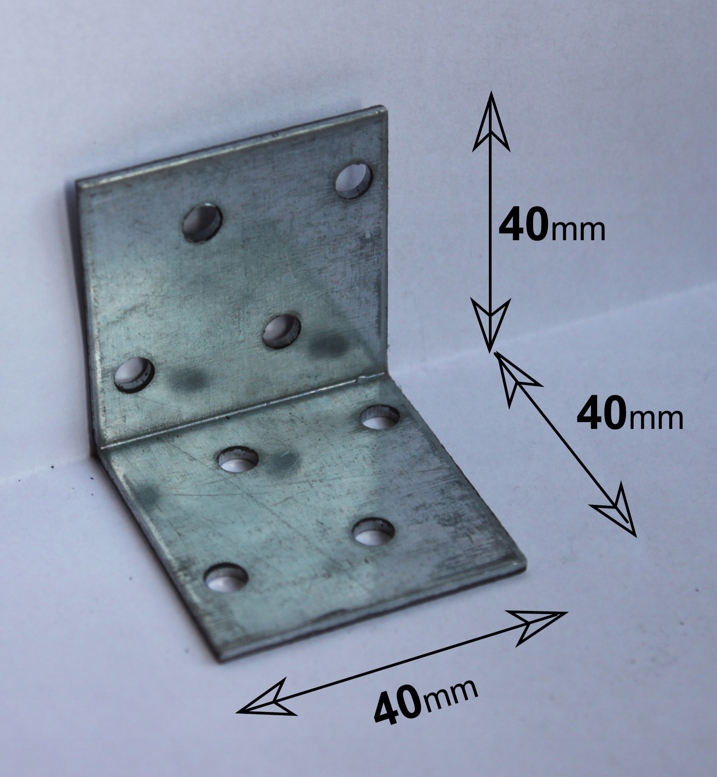 

Kątownik Łącznik Ciesielski KM1 40x40x40x2mm 5szt