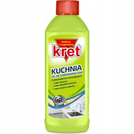 

Kret Żel do udrażniania rur Kuchnia, 500 g