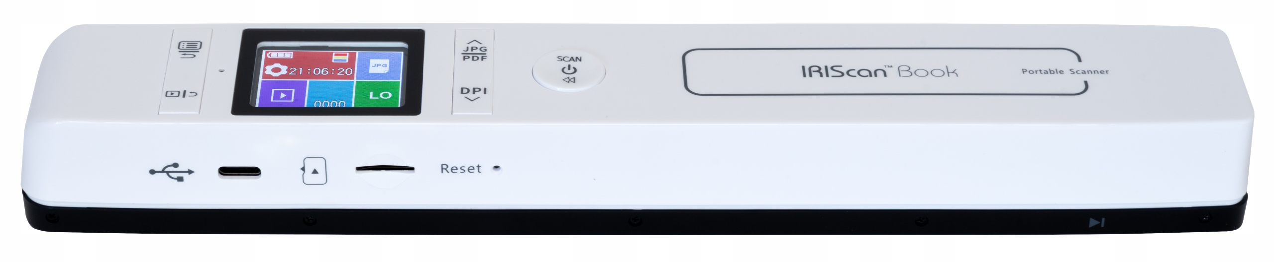 IRIScan Book 7 Přenosný skener dokumentů Usb-c Ocr Pouzdro