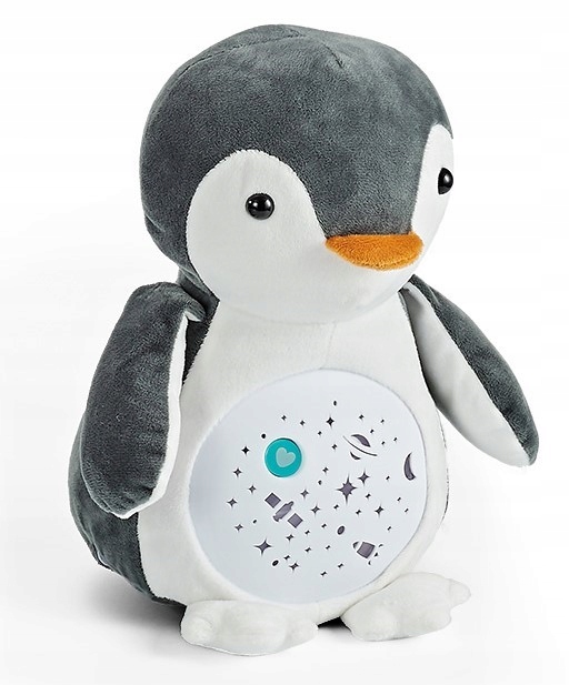 Projektor Gwiazd Pingwin Przytulanka Uspokajacz do Usypiania Lampka 0 + Stan opakowania oryginalne