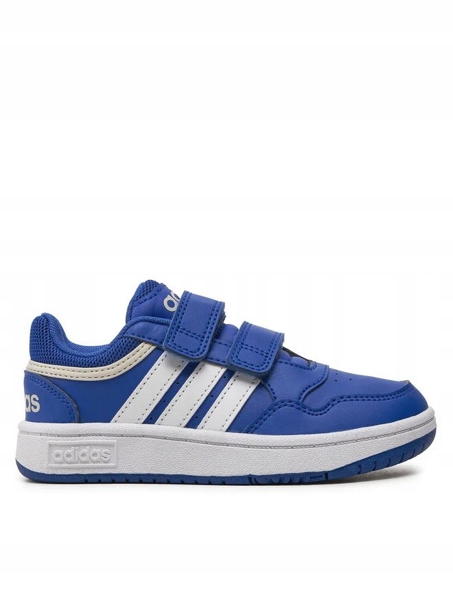 Buty młodzieżowe Adidas Hoops 3.0 Cf C niebieskie IH8013