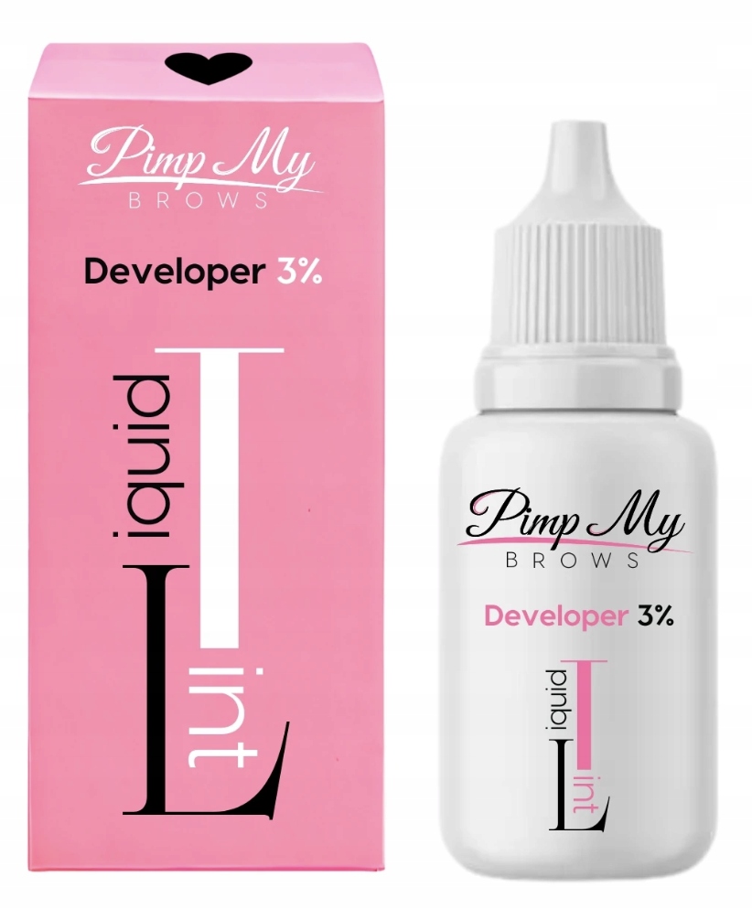 Aktivátor 100 ml pro barvu Liquid Tint 3% Pimp My Brows