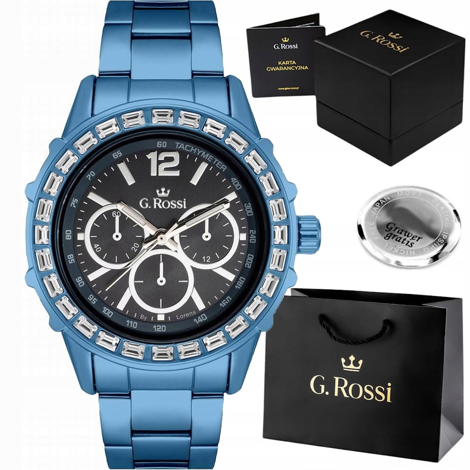 Dámské hodinky G. Rossi Grice jsou elegantní jako dárek na náramku Gravírování