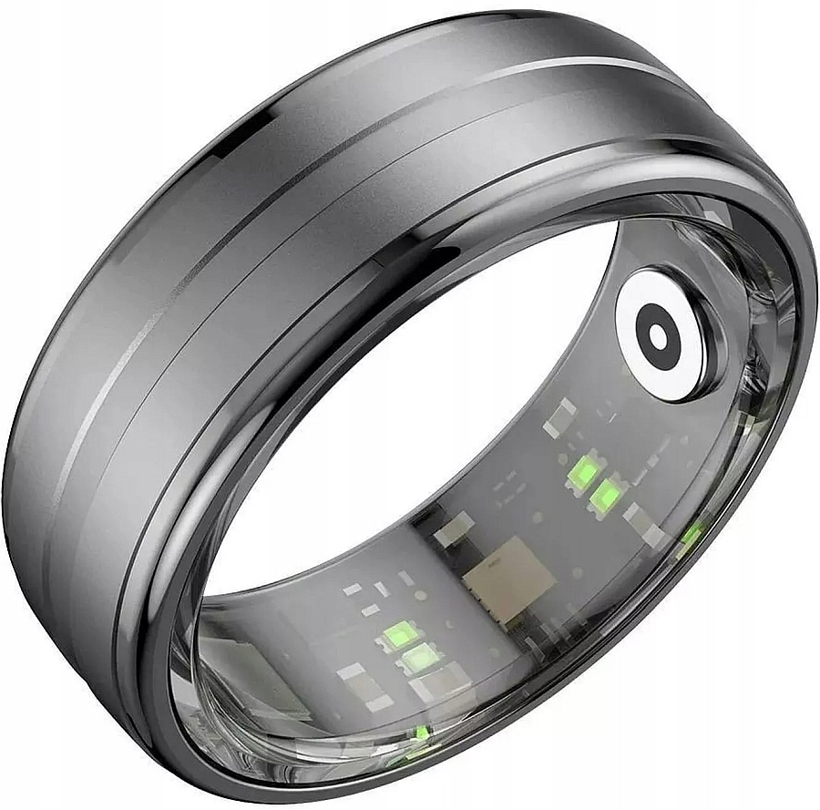 Inteligentní Kroužek SmartRing Rubicon Smarub323 R06 Black VEL.18 (S9) Gw