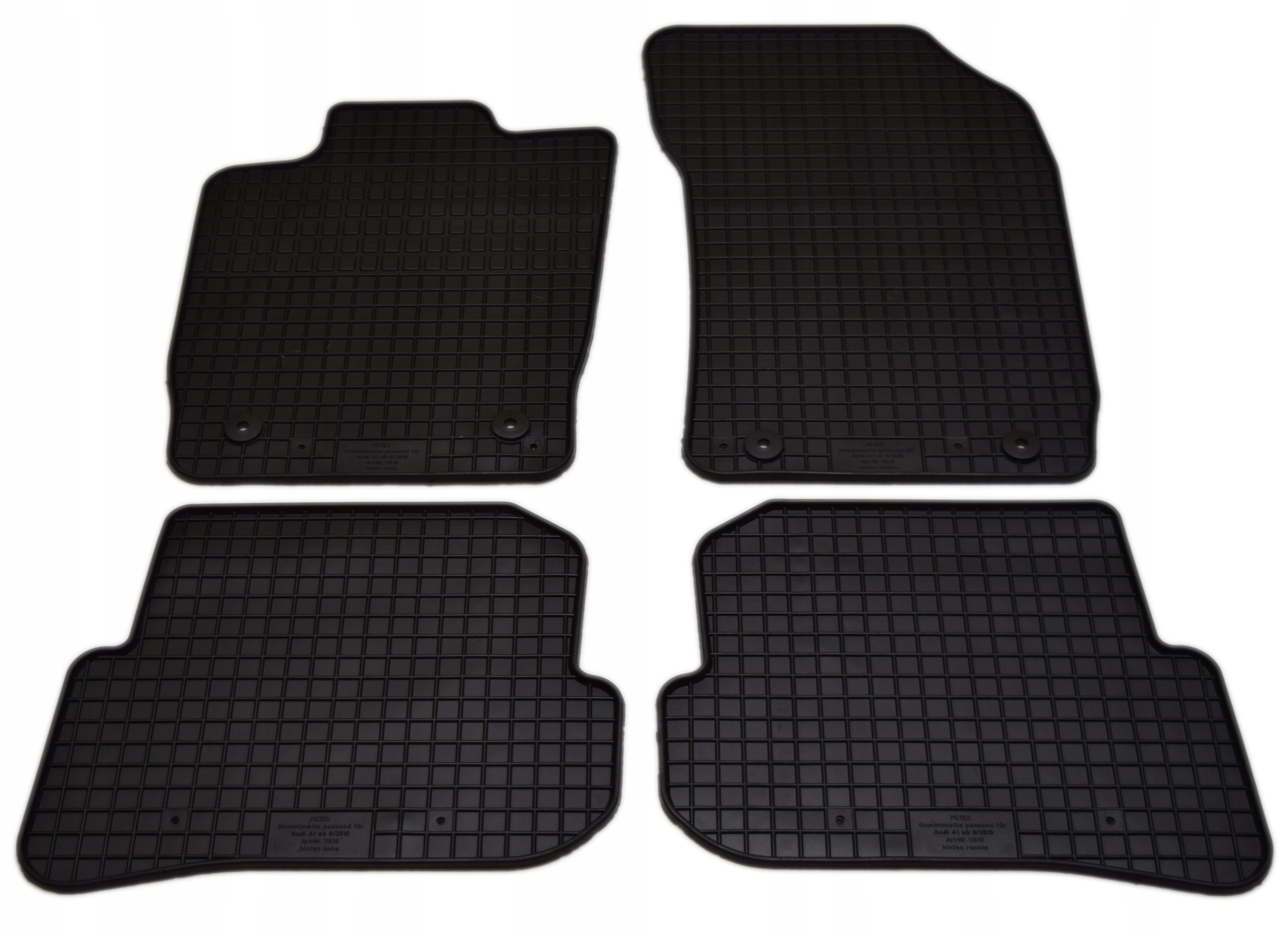 Audi A1 8X 2010-2018r. Dywaniki gumowe Petex.