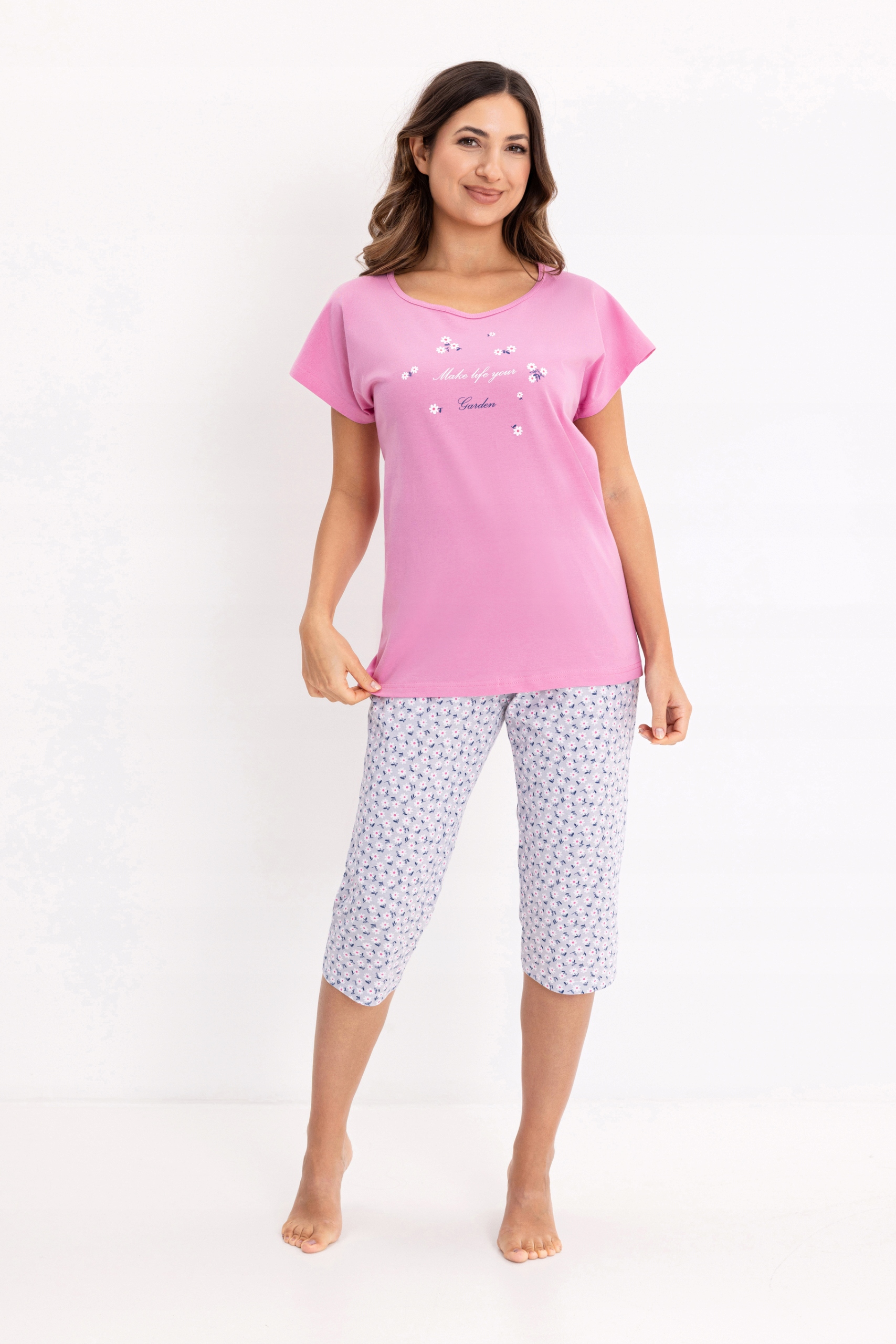 Piżama damska Regina 735 XL róż