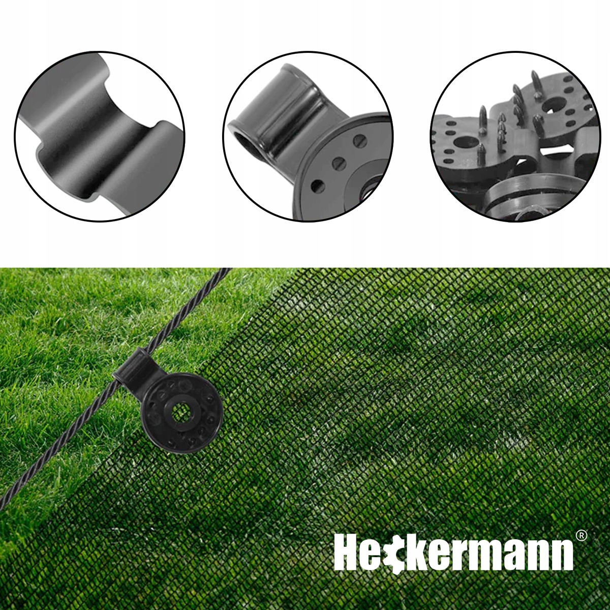 KLIPSY ZACISKOWE DO MOCOWANIA SIATKI CIENIUJĄCEJ Kod producenta KLIPSY