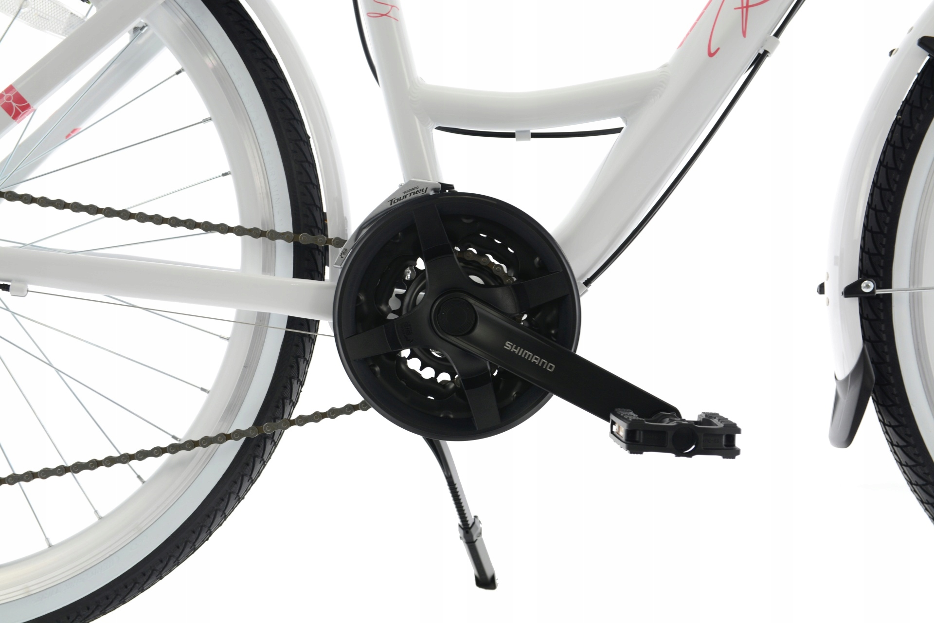 Rower 26' Kands Venus 15" biały połysk 2024- na komunię Model Venus - 2024