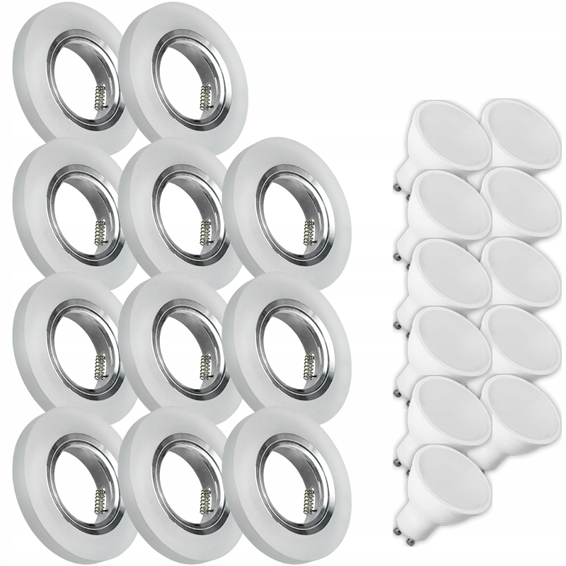 11X Skleněná Lampička Moderní Kulaté Stropní Svítidlo Kolo Silné Sklo Námraza Led Žárovka 10W