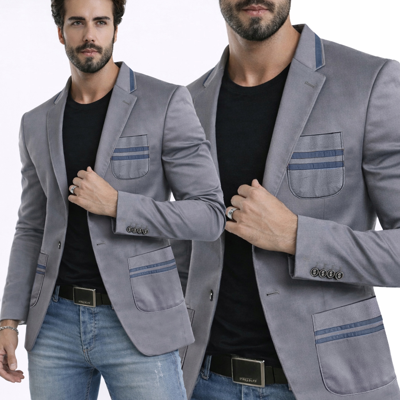 Sako každodenní sportovní sako Slim Fit