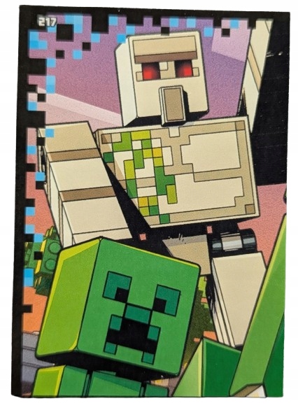 Karta Lego Minecraft Seria 2 Puzzle Numer 217