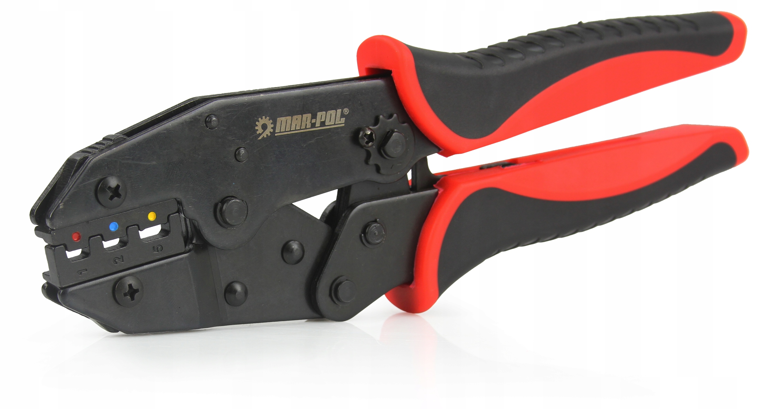 SZCZYPCE ZACISKARKA KONEKTORÓW 5 MATRYC praska Model M49533