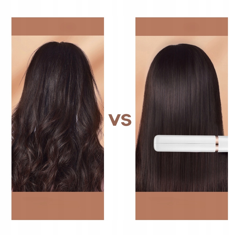 PROSTOWNICA DO PROSTUJĄCA WŁOSÓW CERAMICZNA USB TURYSTYKA PRZENOŚNY MINI Funkcje szybkie nagrzewanie