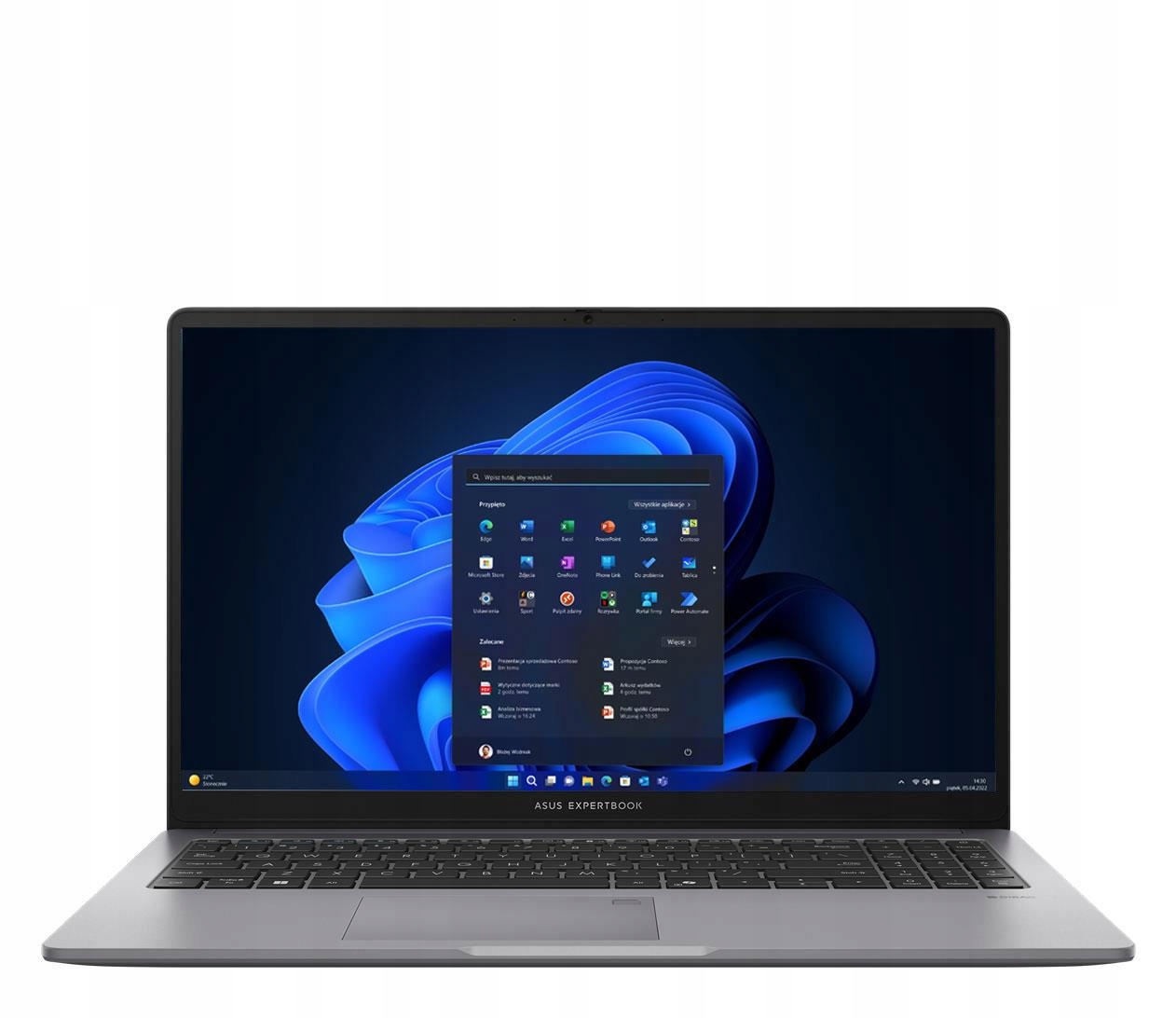 Laptop 15,6" Asus ExpertBook P1503CVA i3-1315U 16GB 256 Win11P Edu
