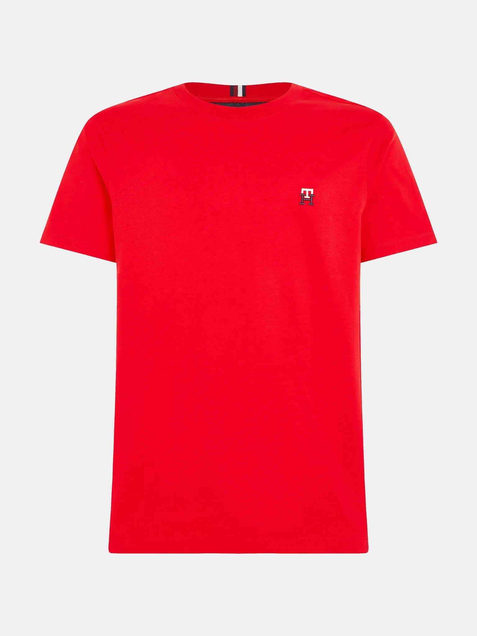 Tommy Hilfiger , pánské tričko , červené, XL