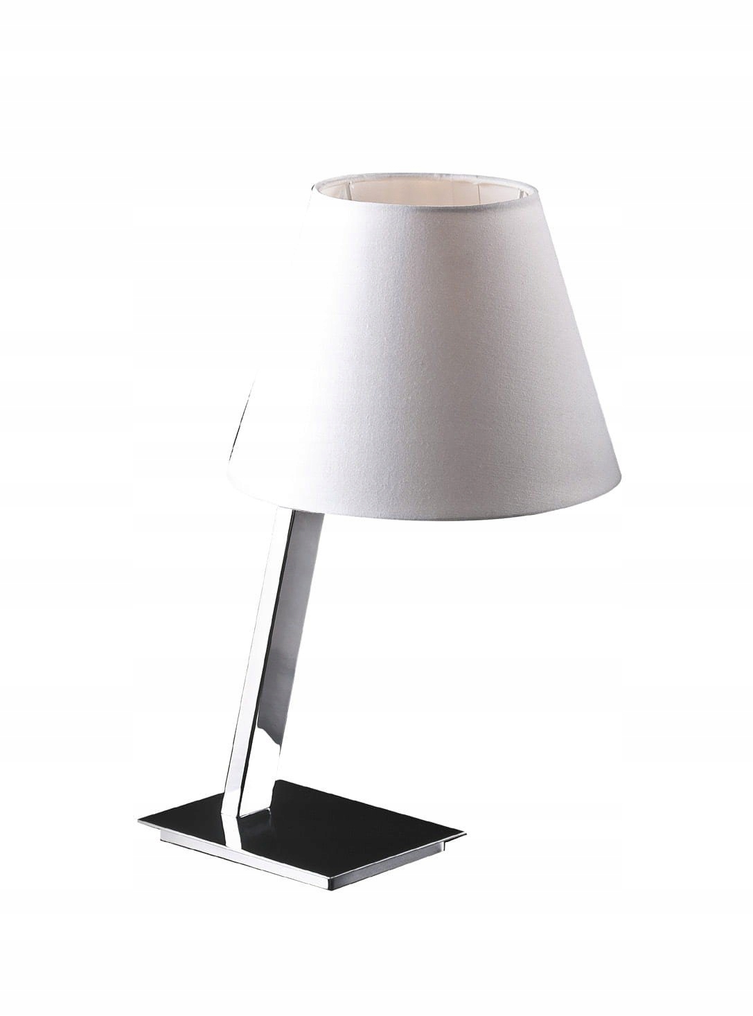 Stolová lampa Orlando bielo-saténová MaxLight