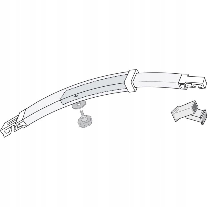 Wzmocnienie dachu markizy rolety Rafter Pro FIAMMA Marka Fiamma