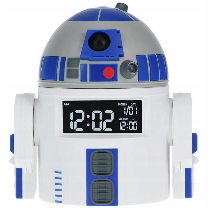 Zegar Paladone Star Wars R2-D2 zegar z budzikiem 13 cm