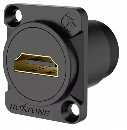 

Roxtone RAH14D-B Gniazdo Przelotowe Panelowe Hdmi