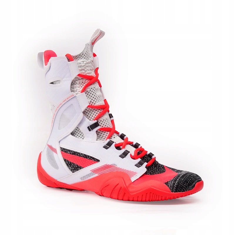 Buty Bokserskie Nike HyperKO 2 wysoka cholewka Białe/Czerwone/Czarne r.42,5