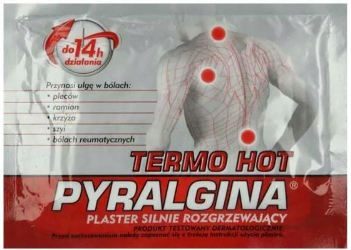 

Pyralgina Termo Hot, plaster rozgrzewający, 1 szt.