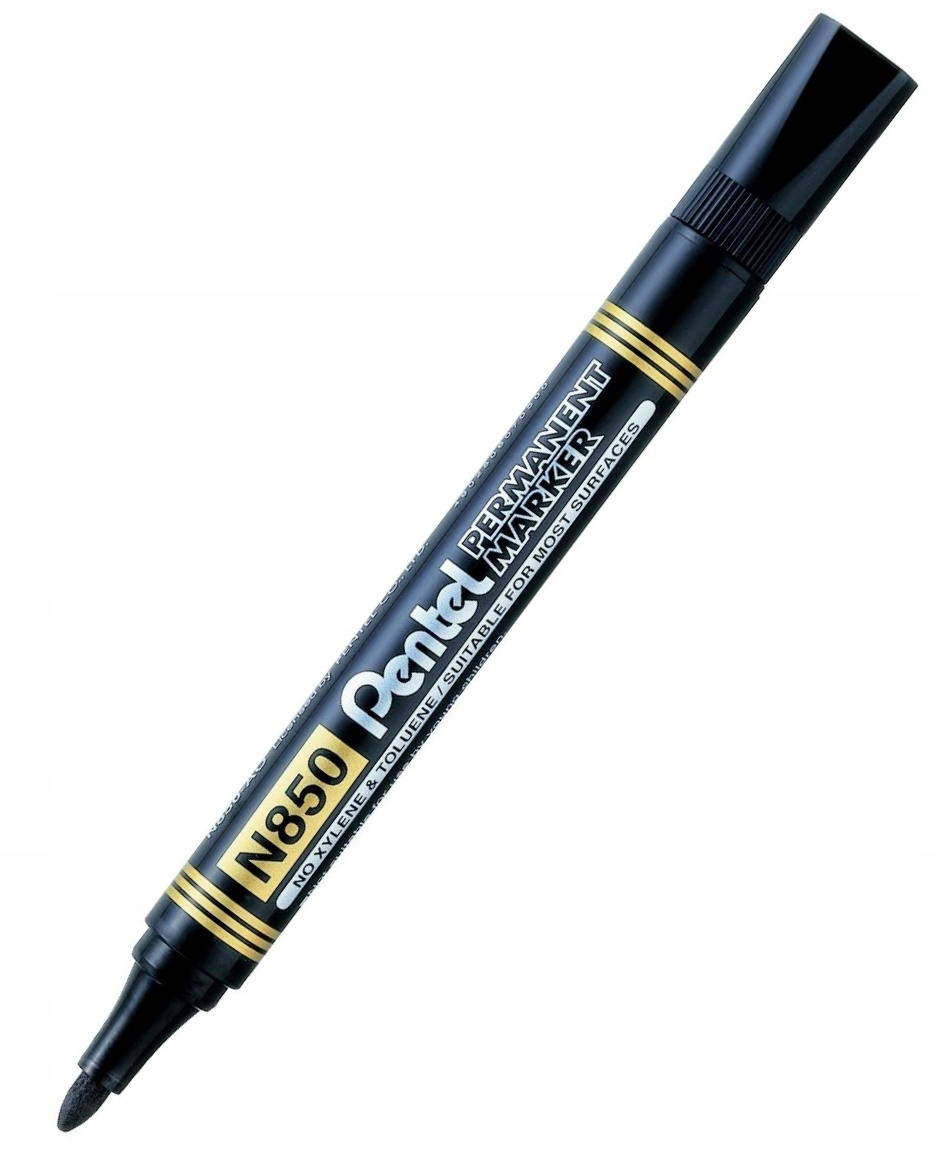 

Marker Permanentny Pentel N850 czarny