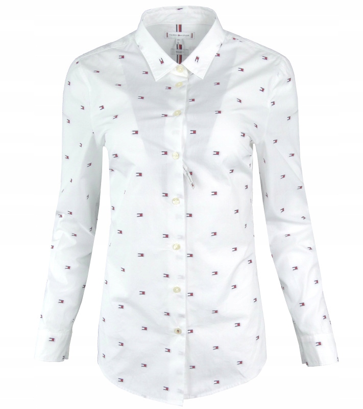 

Tommy Hilfiger koszula damska, biała, logo r.40