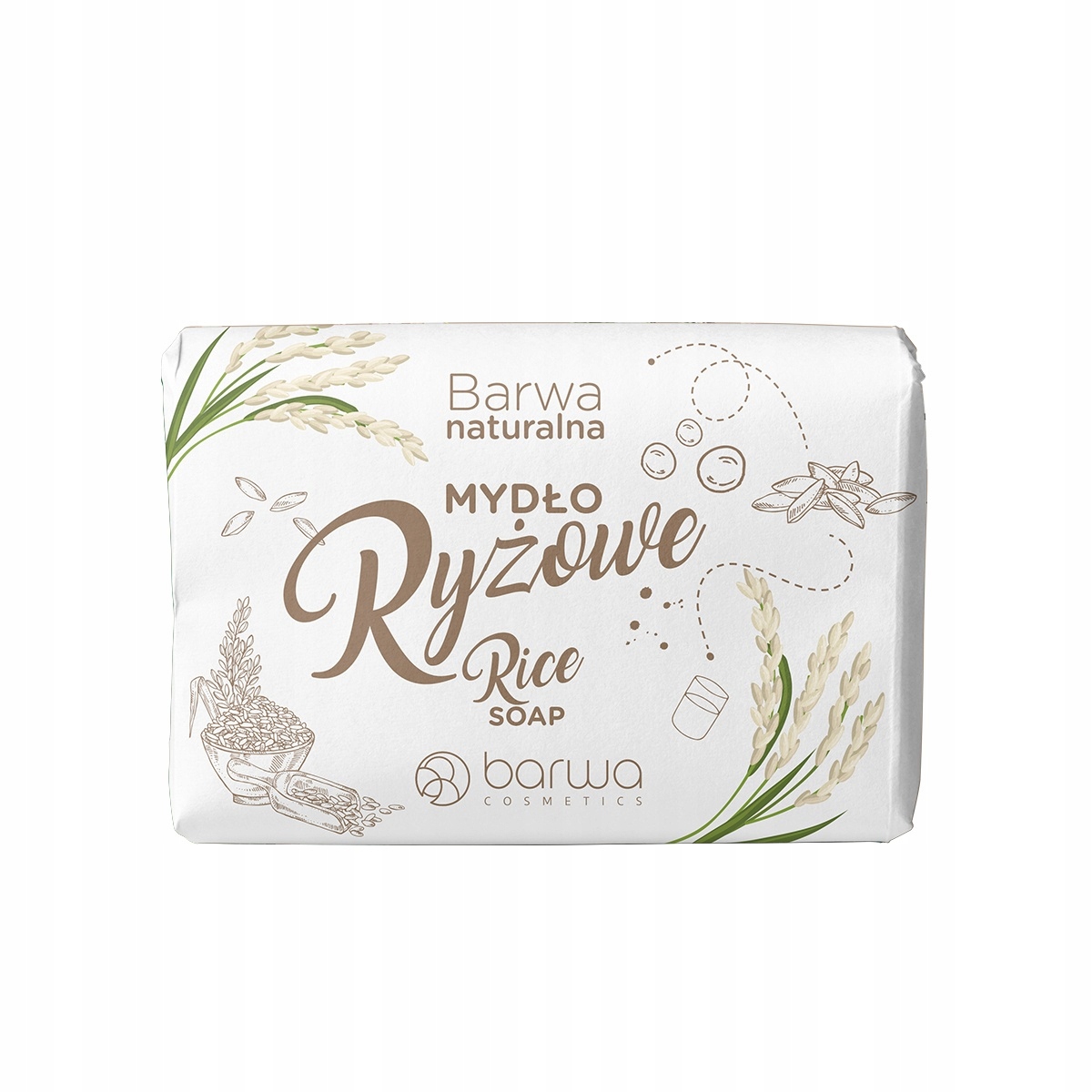 

Barwa Naturalna mydło w kostce Ryżowe 100g