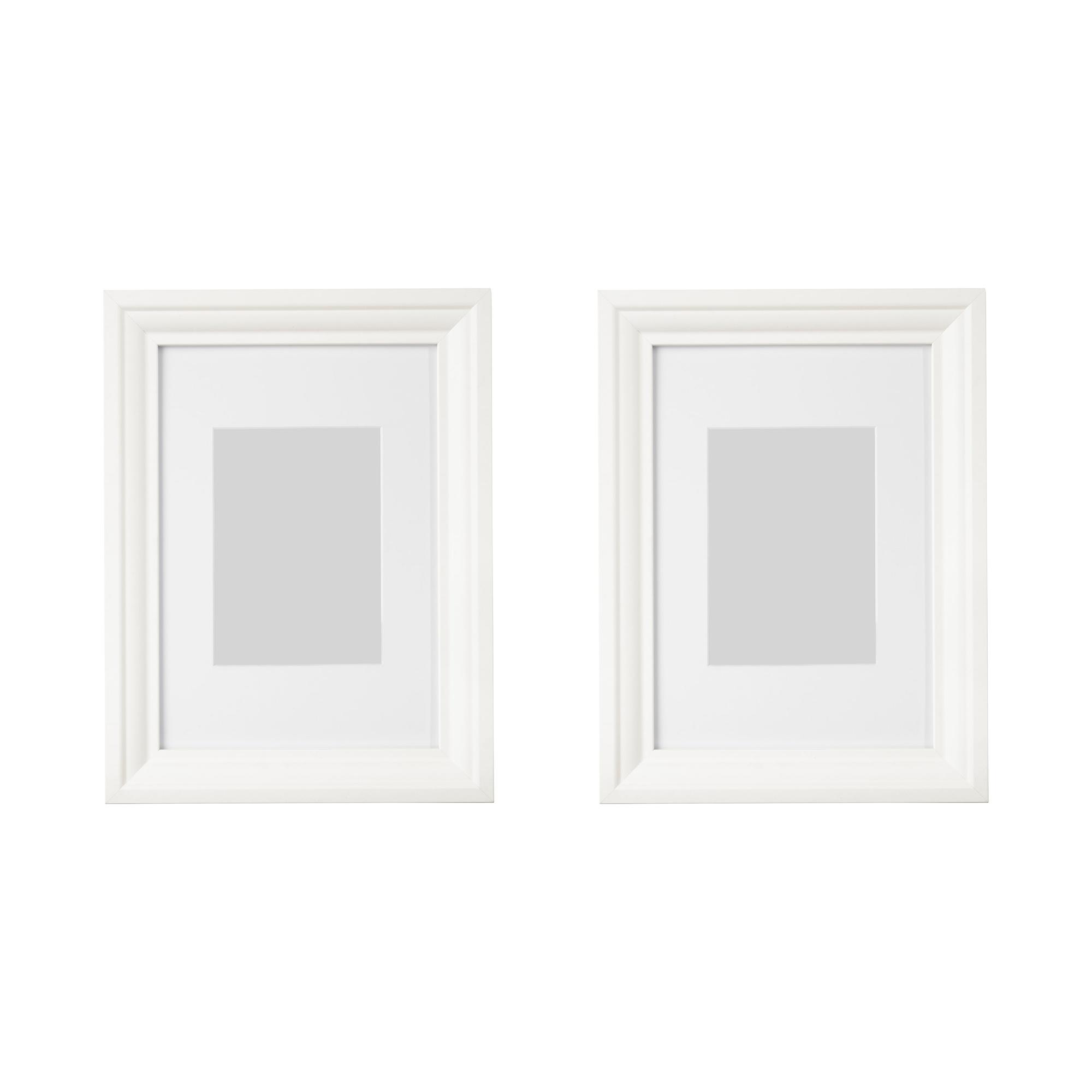 2 ks Rámeček Edsbruk Bílý 21x30 cm Závěsný a stojící Edsbruk