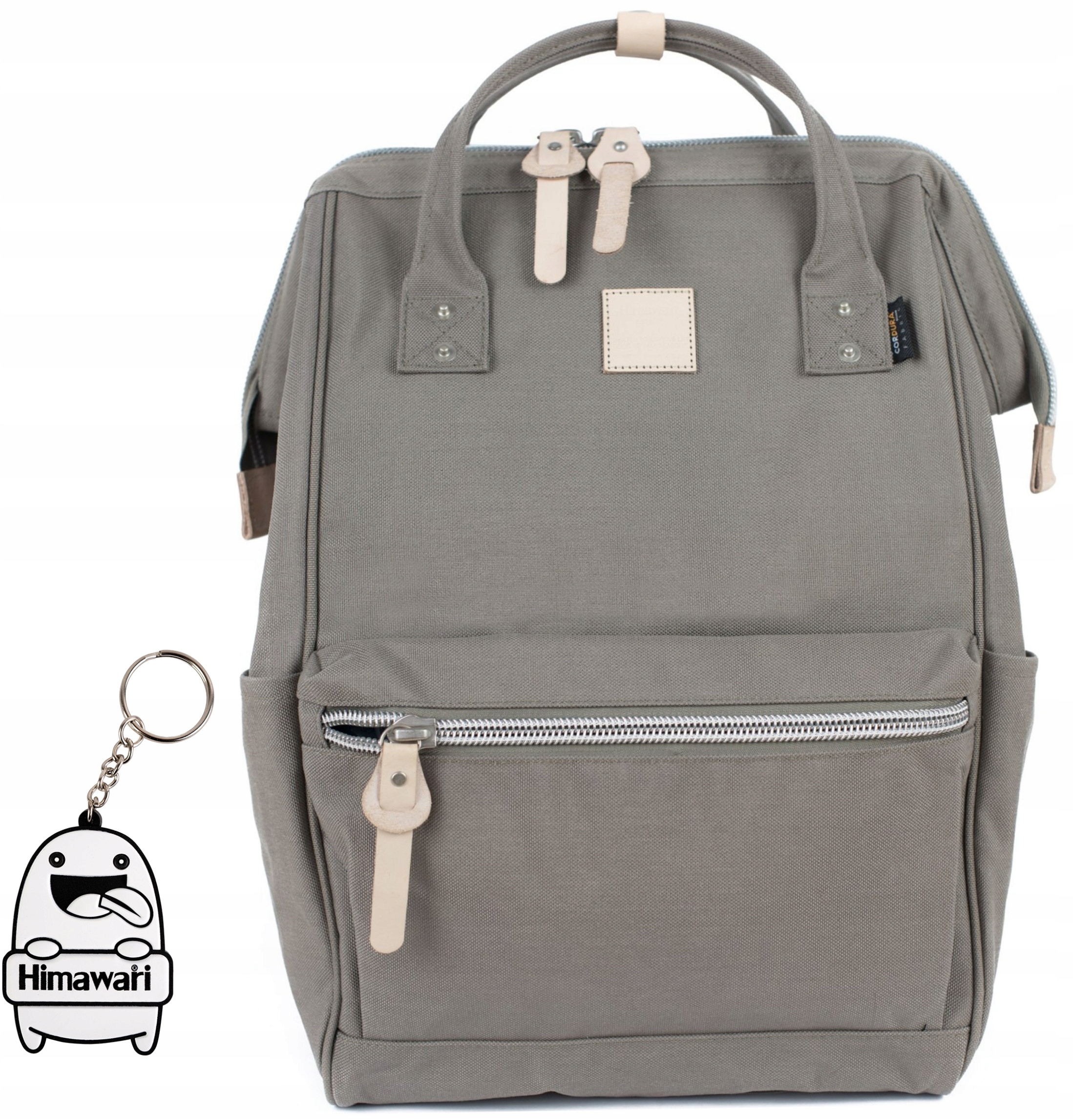 Batoh do práce Himawari Urban velký multifunkční batoh na notebook, šedý