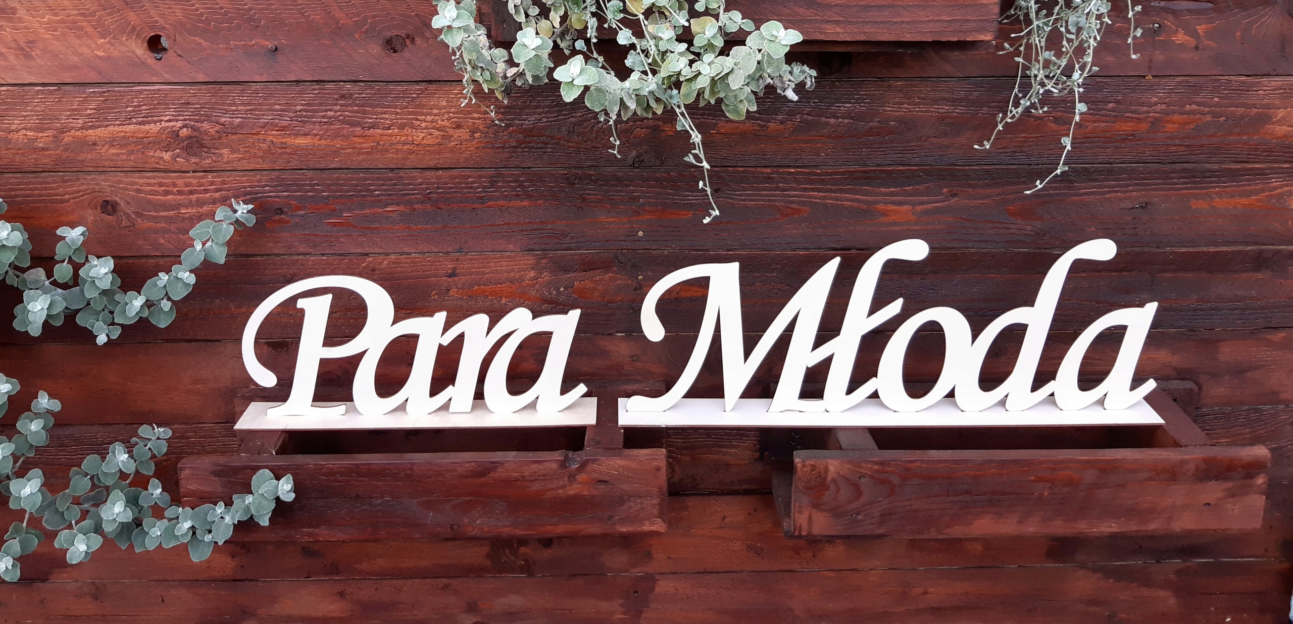 

Napis Drewniany Para Młoda 1M