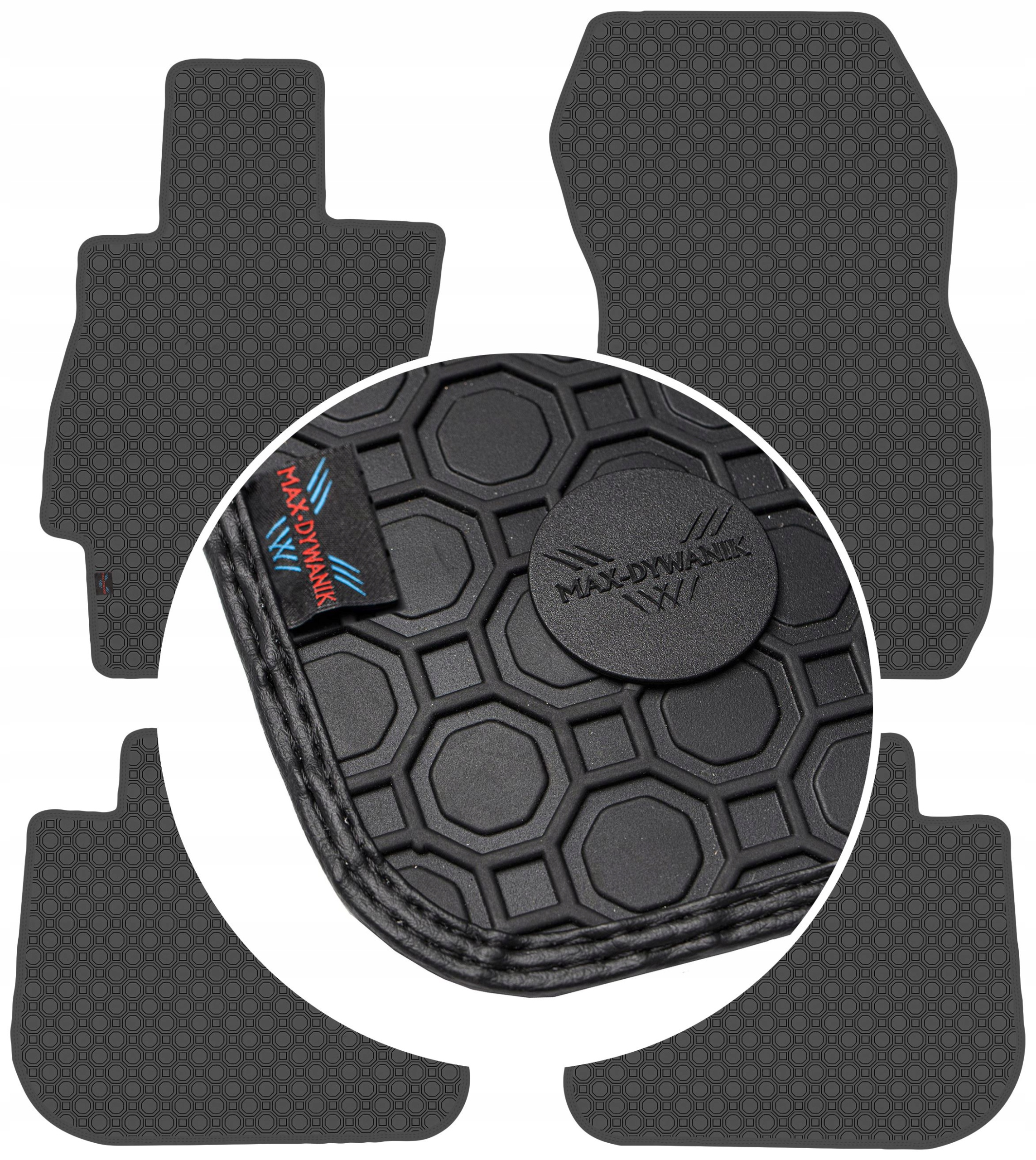 Subaru Outback IV 2009-2014 Koberce Čierne