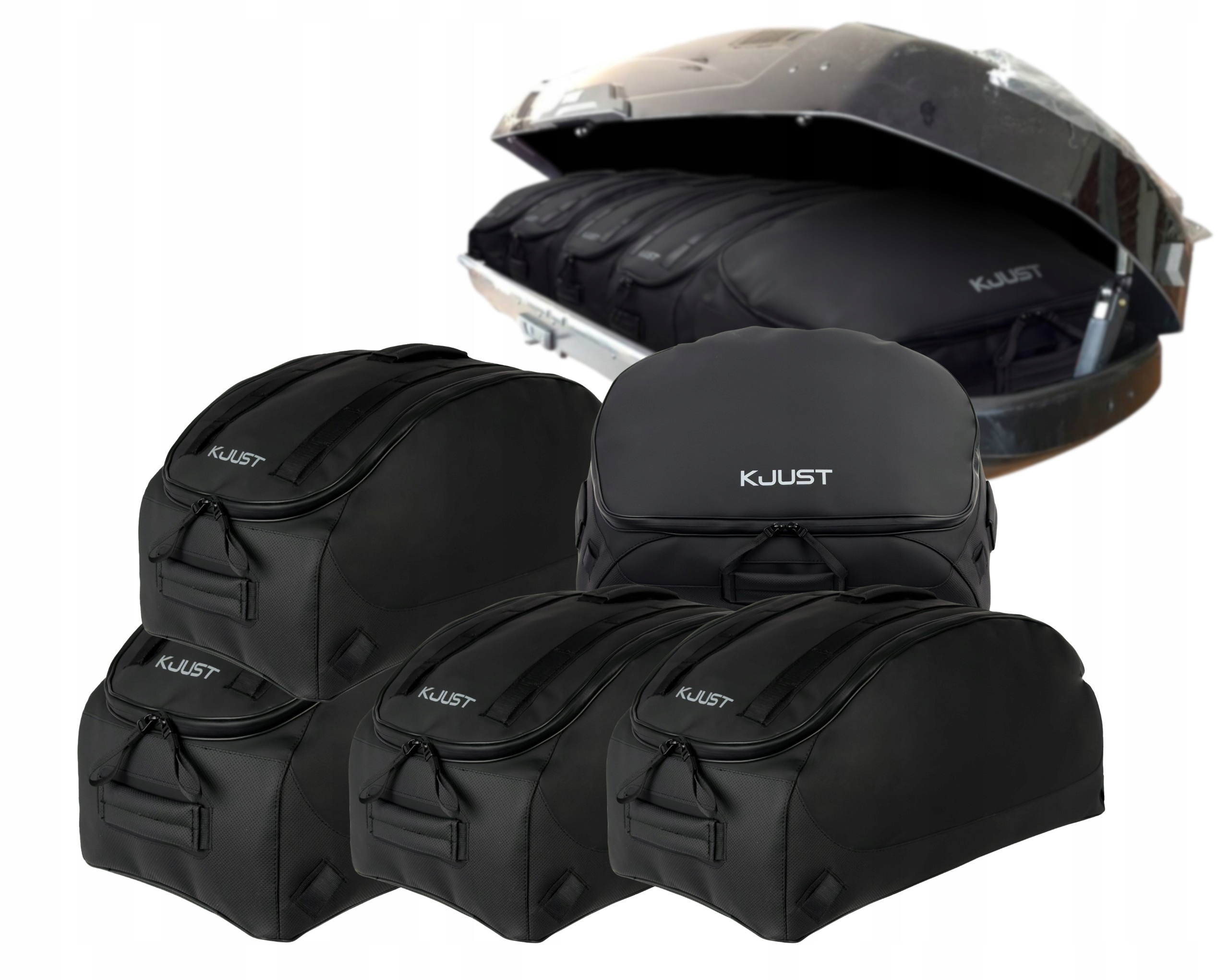 Sada kompletných tašiek Kjust Pro pre strešný box Thule Motion Xt XL