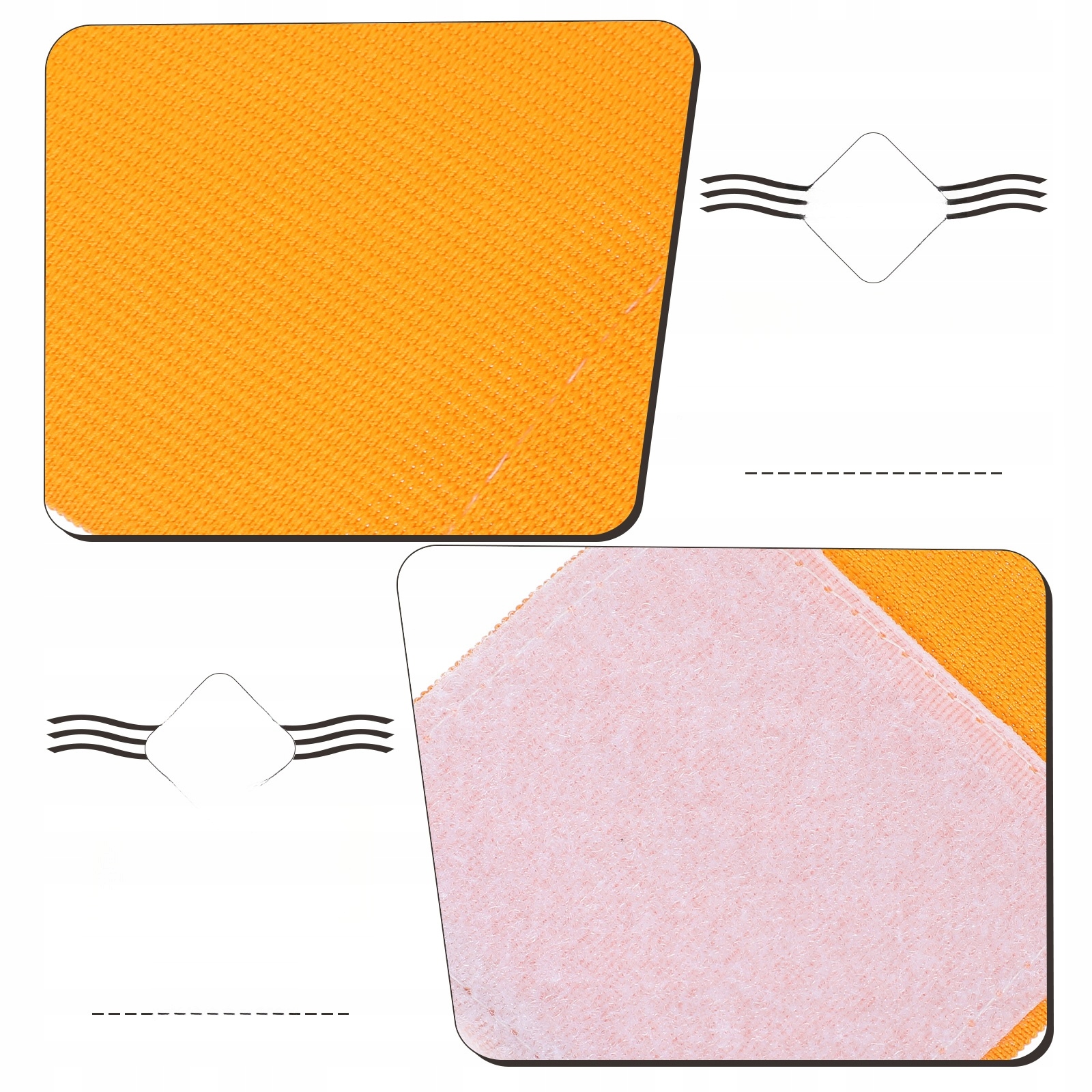 OPASKA KAPITANA DRUŻYNY SPORTOWEJ, ODPORNA NA Kod producenta cac18053045