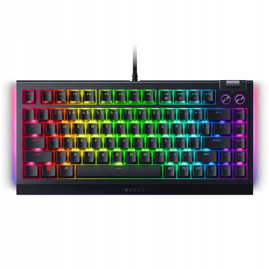 Razer BlackWidow V4 75% Us Mechanická Rgb herná klávesnica