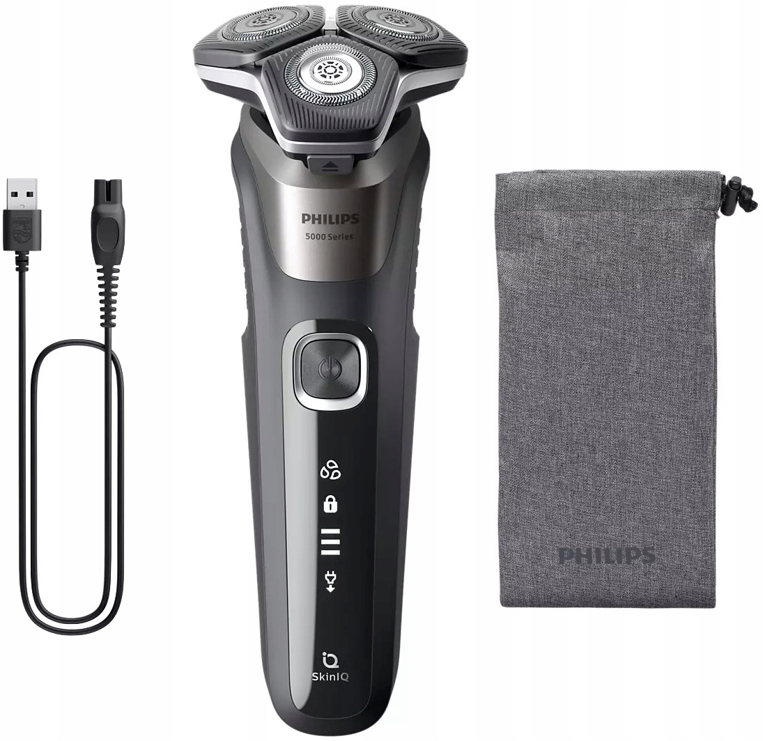 Golarka Philips S5887/10 Seria 5000 Trymer Wet&Dry głowicowa 360