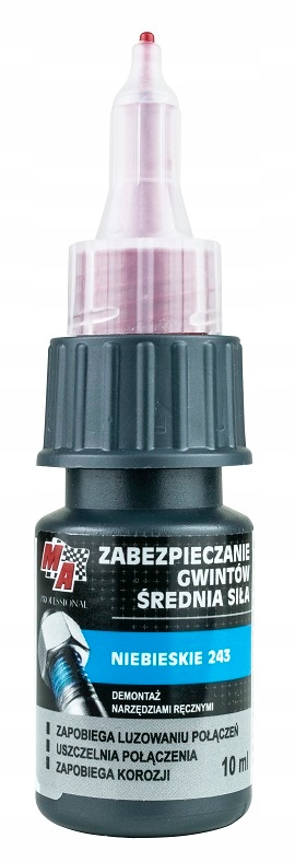

Moje Auto Klej Do Gwintów Niebieski Średni 10ML